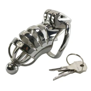 Latest Design Stainless Steel Device Restraint Cage Male Chastity Toy BDSM - Picture 1 of 11