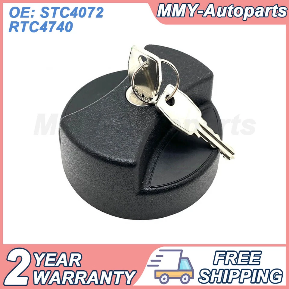 Tapa de llenado de combustible bloqueo para Land Rover Defender 90/110 87-98 STC4072 RTC4740 Foto 1 de 4