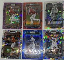 2023 Baseball Prizm PARALLELS-Green, Purple, Blue, Red, Silver, Pulsar, Hyper