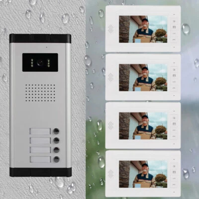 Familienhaus Video Türsprechanlage 2-Draht Bus Video Türklingel Sprechanlage DE - Bild 1 von 4