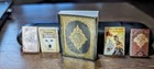 DOLLHOUSE MINIATURE BIBLE AND FOUR BOOKS