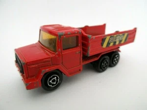 MAJORETTE Camion Benne MAGIRUS Rouge 1/100 Made in France - Imagen 1 de 6
