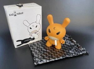 Kidrobot 2005 firmado por Frank Kozik 8" Hate Orange Smorkin Dunny LE 222 AUTOGRAFIADO - Imagen 1 de 7