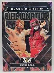 AEW 2024 Upper Deck Black Diamond Diamonation LUCHA BROS /25 SSP - Picture 1 of 4