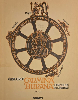 Carmina Burana: Cantiones Profanae (Carl Orff) - Schott 拉丁声乐 — 第 1/4 张图片