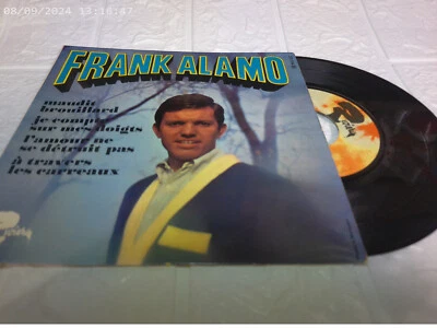 VINYLE 45T EP FRANK ALAMO  MAUDIT BROUILLARD /  4 TITRES  TM6 - Photo 1/2