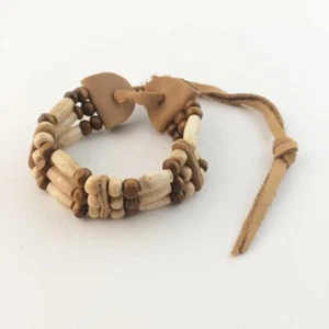 ref BRAO3HURON Bracelets AMERINDIEN HURON 5 Nations Canada - Imagen 1 de 1