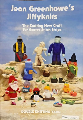 Jean Greenhowe's Knitting Pattern Booklet - JIFFYKNITS (Exciting creations)