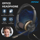 Mpow USB Wired Noise Canceling Headset with Microphone for Computer Cell Phone