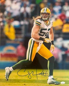 Clay Matthews Signed 16x20 Green Bay Autographed Photograph JSA - Picture 1 of 1