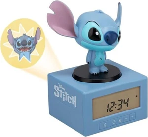 Disney Lilo & Stitch Sleep Training Clock Kids Night Light & Alarm Box Damaged - Picture 1 of 3