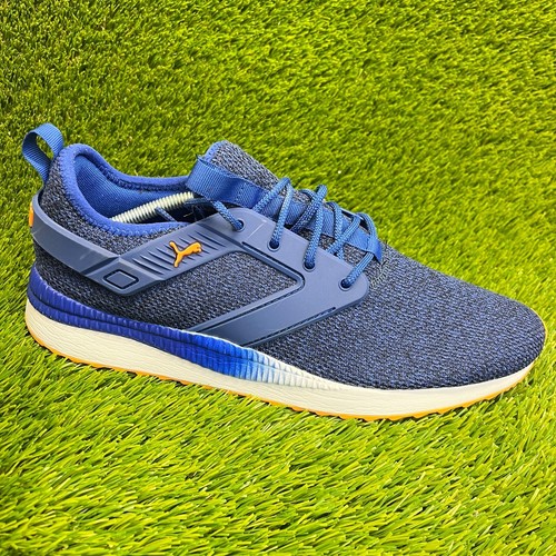 Scarpe da corsa sportive Puma Pacer Next Excel da uomo taglia 12 blu bianche sneakers