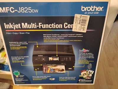 Brother MFC-J825DW Inkjet Multi-Function Printer WiFi New Sealed - Image 1 of 4