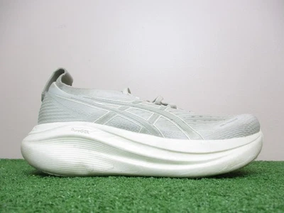 Zapatillas Asics Gel-Nimbus 27 para mujer talla 8,5 mediana B gris lago/blanco salvia Foto 1 de 4