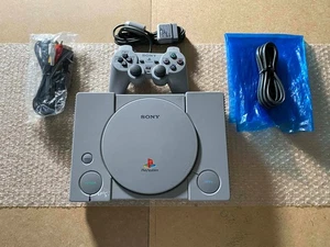 Consola Sony PlayStation PS1 (SCPH-9001) + Mando DualShock + Cables *PROBADA - Imagen 1 de 10