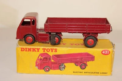 Boxed 1955-59  Dinky 421 Electric Articulated Lorry — 第 1/4 张图片