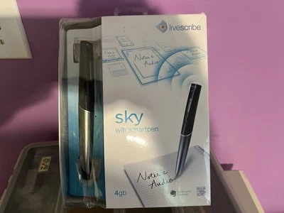 Brand New LiveScribe Sky Wifi Smartpen 4GB, Wont Charge Or Turn On - Image 1 of 2