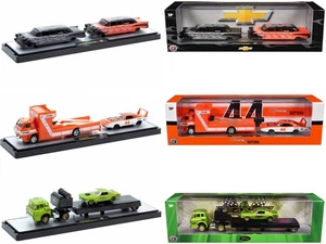 Juego de 3 Camiones Auto Haulers Lanzamiento 80 Edición Limitada a 9000 Piezas En Todo el Mundo - Imagen 1 de 1