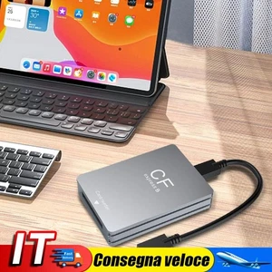 CFexpress Type B Card Reader USB 3.2 10Gbps with USB C To USB C/A Cable - Afbeelding 1 van 10