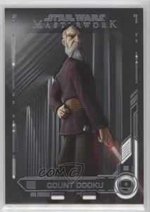 2019 Topps Star Wars Masterwork Count Dooku #73 2yi - Picture 1 of 3