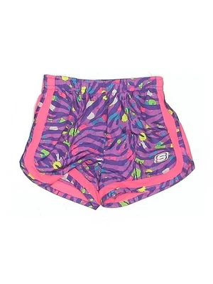 Shorts esportivos femininos Skechers roxos 4 - Imagem 1 de 2