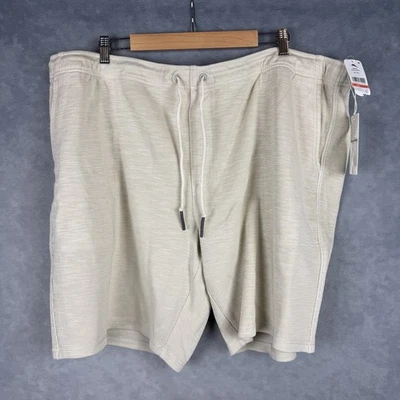 Tommy Bahama Pantalones Cortos Para Hombres 3XL Big Tobago Tejido Beige Brumoso Logo Cordón NUEVO Foto 1 de 4