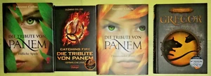 DIE TRIBUTE VON PANEM + GREGOR / 4 x Suzanne Collins - Bild 1 von 3
