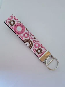 Donut print key fob wristlet - Picture 1 of 1