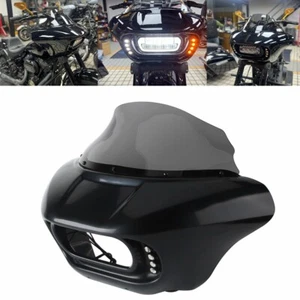 Front Fairing & Windshield Kit For Harley Softail Fat Bob 114 FXFBS FXFB 2018-Up - Picture 1 of 11