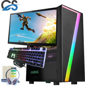 Fast Gaming PC Computer Bundle Quad Core i5 8GB 1TB Windows 10 Nvidia GT710 2GB