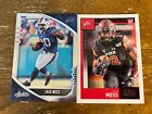 (2) Zack Moss Rc 2020 Absolute & Score Rookie Combined Shipping Lot