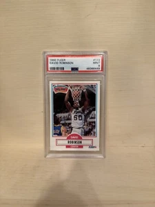 1990-91 Fleer - David Robinson #172 PSA 9 - Bild 1 von 2
