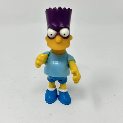 1990 Bartman Bart Simpson 3 Inch Action Figure Loose Cover