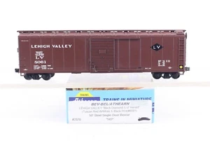 HO Athearn Bev-Bel 2370 Lehigh Valley 50’ Box Car LV 8061 Kadees Metal Whls - Picture 1 of 9