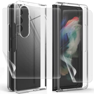 Inner+Outer Soft Hydrogel Screen Protector Cover f Samsung Galaxy Z Fold 4 F936U - Picture 1 of 1