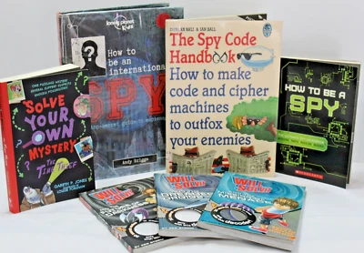 Spy Books x7:  Will Solvit, Solve Your Own Mystery, Spy Handbooks Mystery Codes - Image 1 of 4