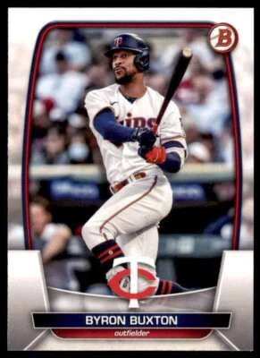 2023 Bowman #1 Byron Buxton  Minnesota Twins Baseball  - Image 1 of 2