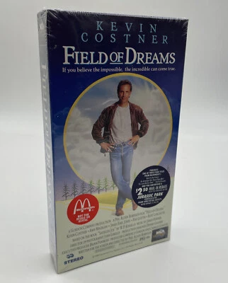 Field Of Dreams VHS McDonald’s Version New Still Sealed Video Cassette Foto 1 de 4
