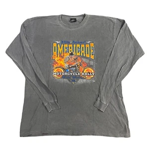 Americade 2016 Lake George NY Motorcycle Rally Biker Harley Davidson T-Shirt XL - Picture 1 of 6