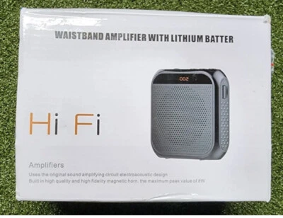 Amplificador de cintura Hi Fi con batería de litio 8w 3 pulgadas Woofer Bass Foto 1 de 4