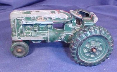 Tractor de juguete de granja de metal Hubley de colección como se encontró Foto 1 de 4