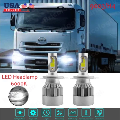 LED Headlight Light Bulb Conversion Kit for Nissan UD 1800 2000 2300 2600 3300 - Image 1 of 4