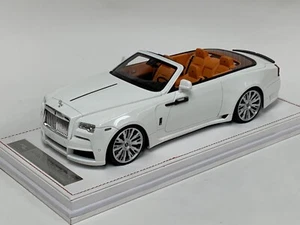 1/18 Ivy Models Rolls Royce Dawn Novitec White / Black / Silver Leather LAST ONE - Picture 1 of 7