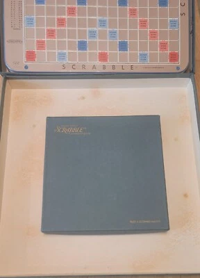 Scrabble Deluxe Edition Game Turntable Selchow Righter Great Shape Vintage 1977 - Image 1 of 4