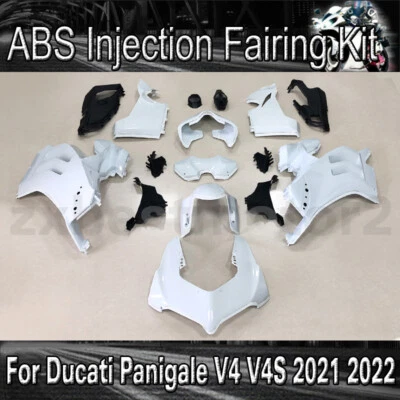 Kit de carenado crudo sin pintar para Ducati Panigale V4 V4S 2020-2022 juego de carrocería ABS Foto 1 de 3