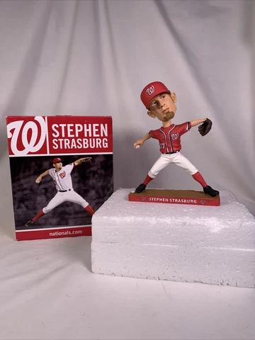 Stephen Strasburg Bobblehead 2012 Washington Nationals SGA Brand New In Box! Cover
