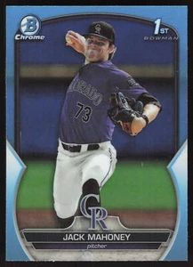 2023 Bowman Draft #BDC-29 Jack Mahoney Chrome Sky Blue Refractor - Picture 1 of 2