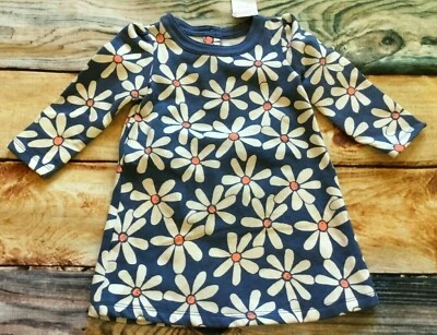 Vestido Gymboree 12-18 The Daisy and the Tiger Daisy Azul Coral Polar Vestido Nuevo con Etiquetas Foto 1 de 4