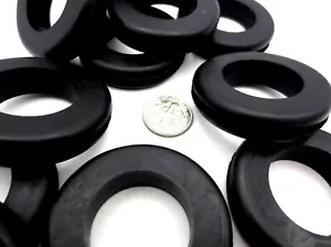 Rubber Grommet - Fits 1 3/8" Hole, 1/8" Panel, Has 1" ID - Durable! Perfect Fit! - Picture 1 of 12