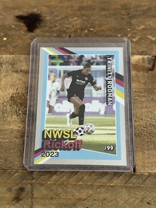 2023 Parkside NWSL Kickoff Set Trinity Rodman /99 Foil Exclusive Limited